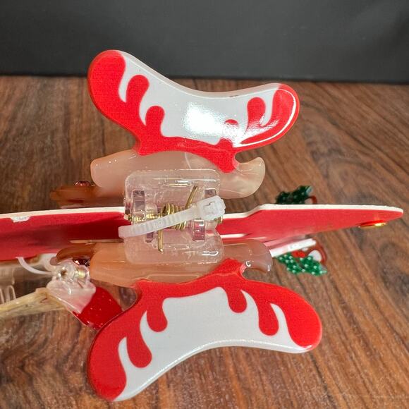 piper k Merry Christmas Adorable Holiday Dogs Set of 3 Hair Accessories Clips - Picture 6 of 6